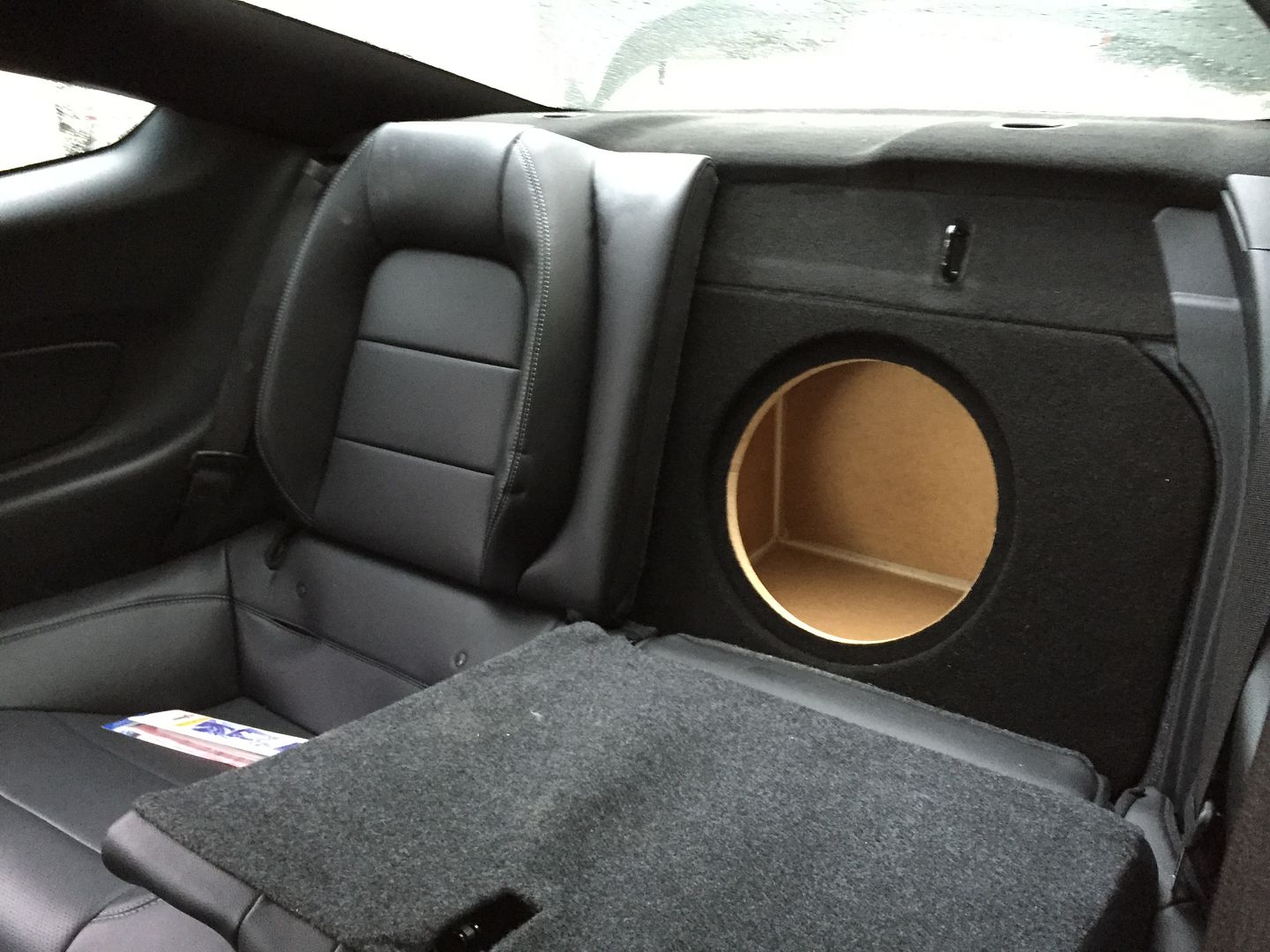 ZEnclosures 2015+ Mustang 212" FRONT FIRE Subwoofer Sub Speaker Box